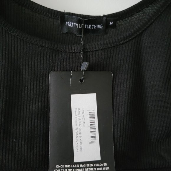 Pretty Little Thing Back crop bralette tank top - Picture 2 of 2